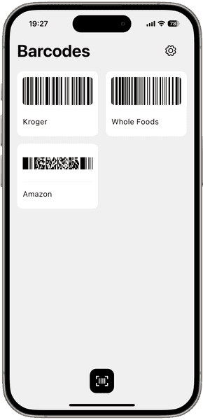 ScanKeeper app screenshot